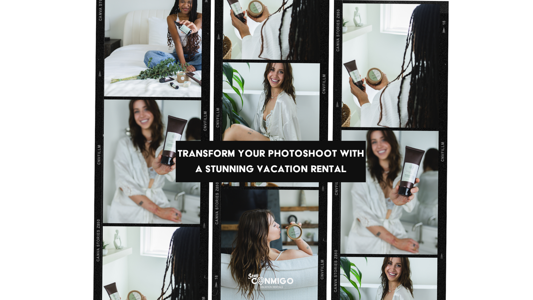 Transform Your Photoshoot with a Stunning Vacation Rental